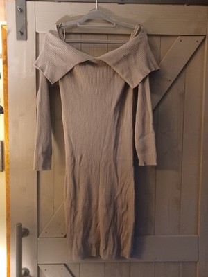 Noisy May Knit Dress Long Sleeve Midi Women s X Large New With tags
