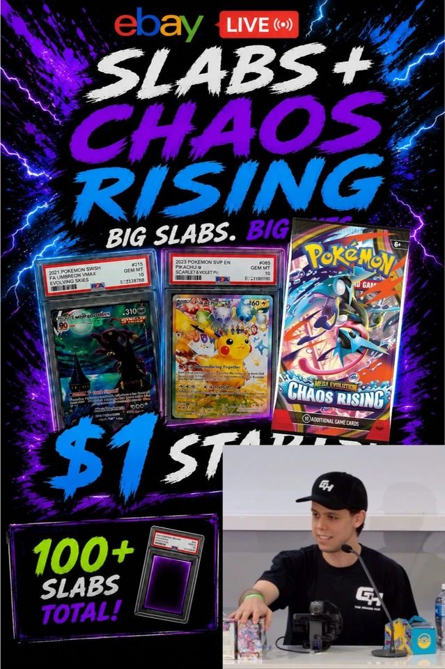 🔥SLAB NIGHT + CHAOS RISING - $1 STARTS 🔥