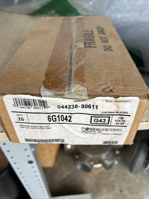 #ad Power Lighting Products Magnetic Ballast 6G1042. 25W .48A. Lot of 20. $359.80