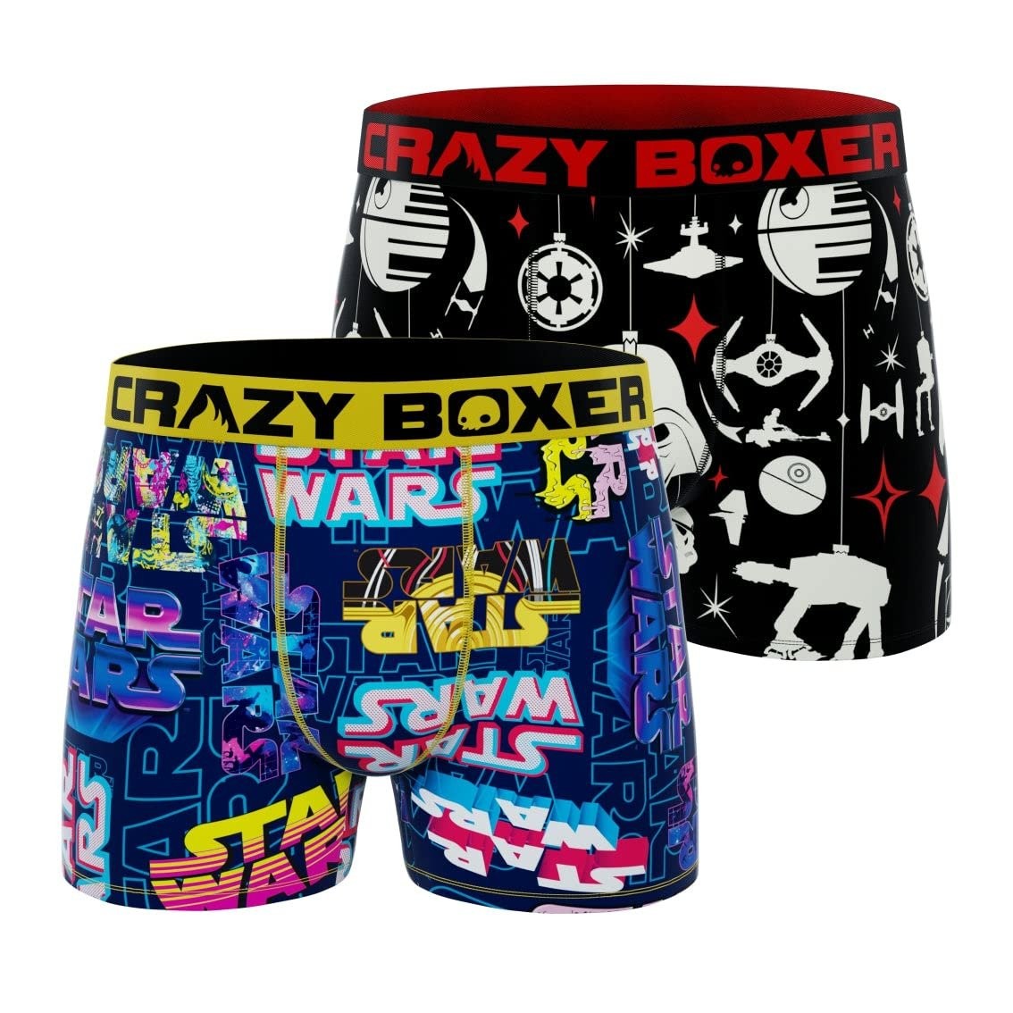 Crazyboxer Hombre Ropa Star Wars Libertad de Movimiento Original Bóxer Braga