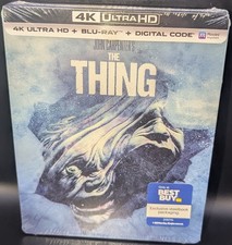 The Thing 4K UHD  Blu-Ray Limited Edition Steelbook Best Buy Exclusive 