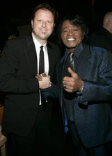 James Brown guest at Universal Music Group 2005 Post GRAMMY Party - Old Photo 1
