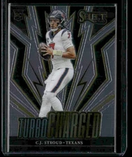 2023 Panini Select #TUR-CST C.J. Stroud Turbocharged
