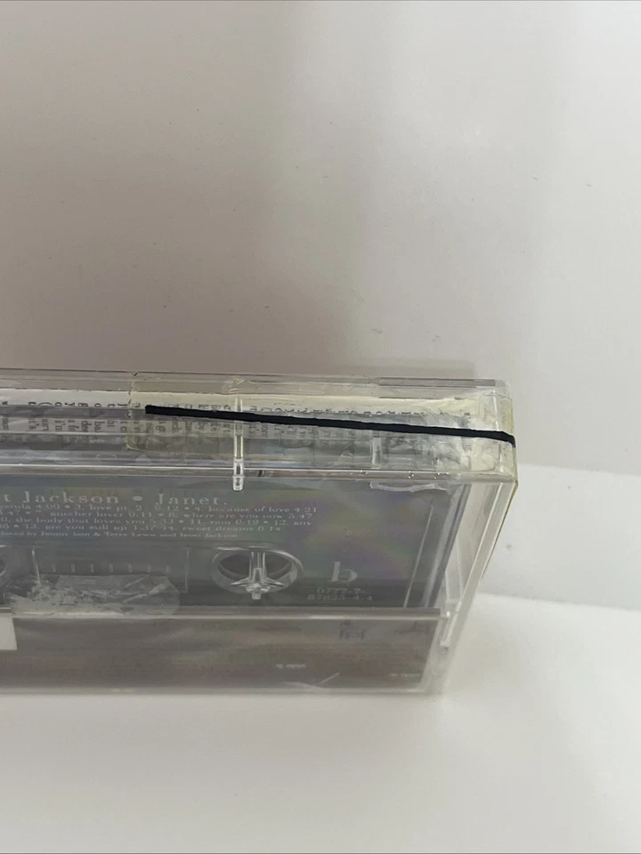 VINTAGE NEW Janet Jackson – Janet. 1993 Cassette R&B Pop 077778782544 SEALED - Image 3 of 4