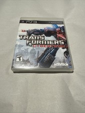 Transformers: War for Cybertron PS3 CIB Complete w/ Manual - MINT DISC