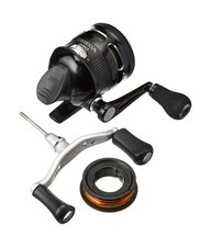 Zebco Omega Pro Spincast Fishing Reel, Dual Ceramic Pick-up Pins, Solid-Brass...