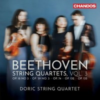 Audio Cd - Doric String Quartet: Ludwig Van Beethoven - String Quartets Vol. 3 (
