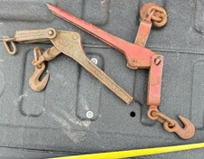 Vintage Dutton Lainson & Durbin Chain Binder Load Binder Lot Farm Logging