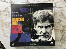 Harrison Ford Patriot Games Movie LD Laser Disc 1992 Thriller Widescreen Edition