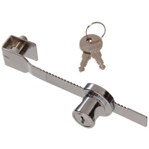 Hillman Keyed Showcase Lock, Chrome 852238
