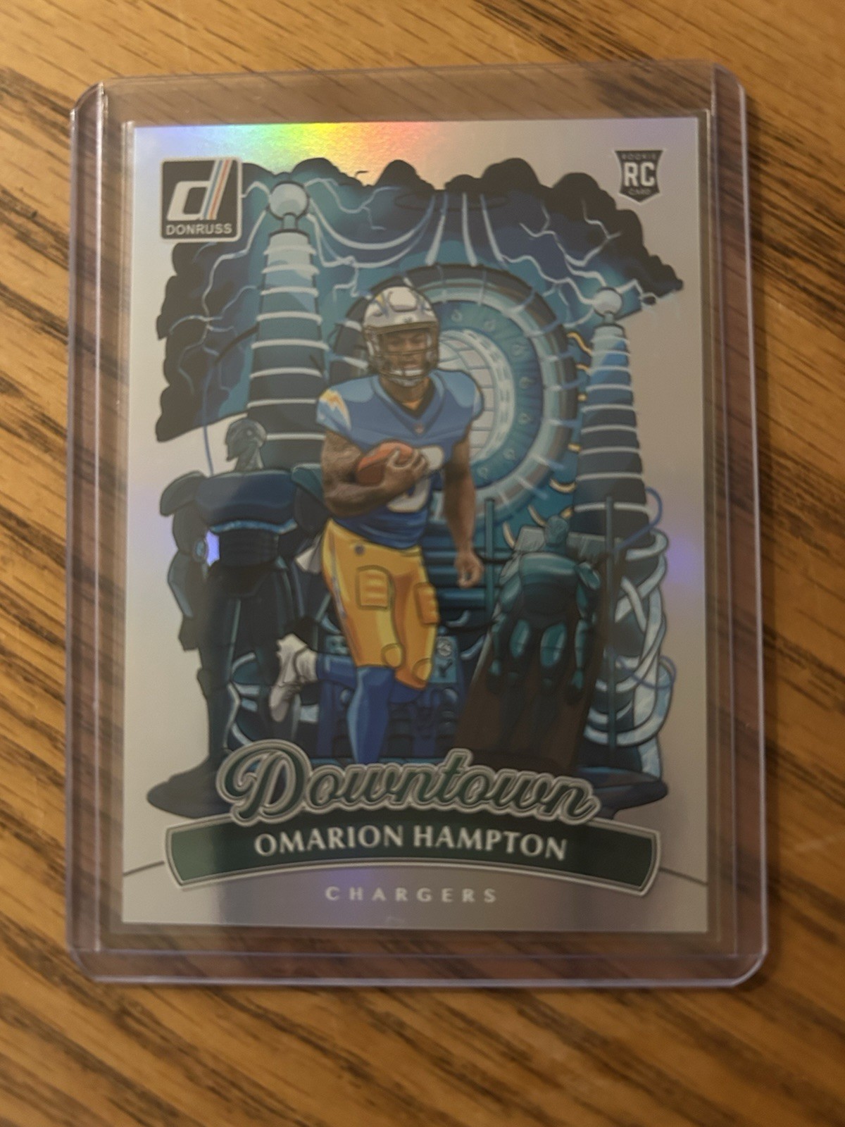 2025 Panini Donruss - downtown Omarion Hampton #16