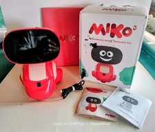 Miko 3: AI-Powered Smart Robot - Red