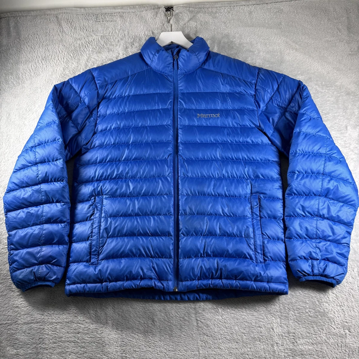 Marmot Puffer Jacket Blue Coats, Jackets & Vests for Men for Sale 