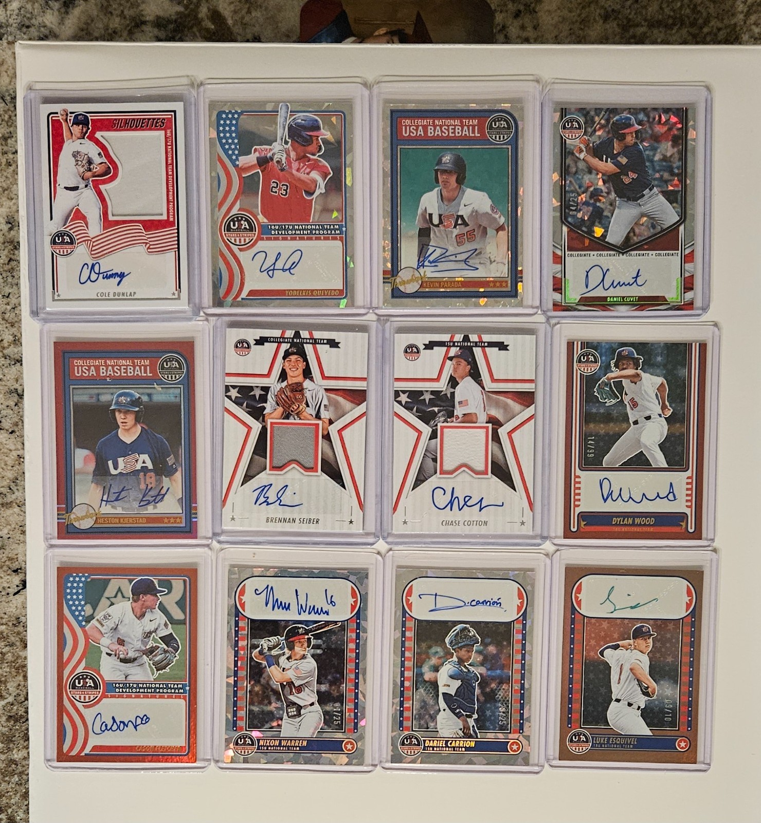 NUMBERED PROSPECT AUTOS!! 2025 Panini USA Stars & Stripes - You Pick!
