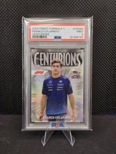 2024 Topps F1 Finest Centurions Franco Colapinto SP #CEN-20 PSA 9, POP 1