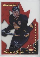 1997 Donruss Canadian Ice National Pride Die-Cut 1734/1997 Trevor Linden #16 k4s