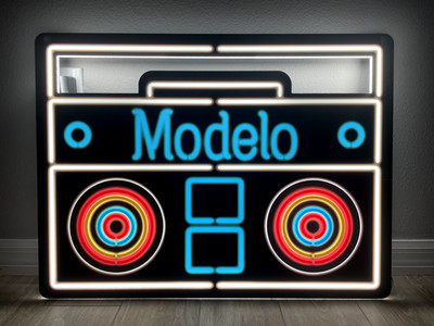 Modelo Beer LED Neon sign | Man Cave Decor | ORIGINAL PACKAGING