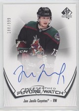 2021-22 SP Authentic Auto Future Watch 188/999 Jan Jenik #127 Auto 11jd