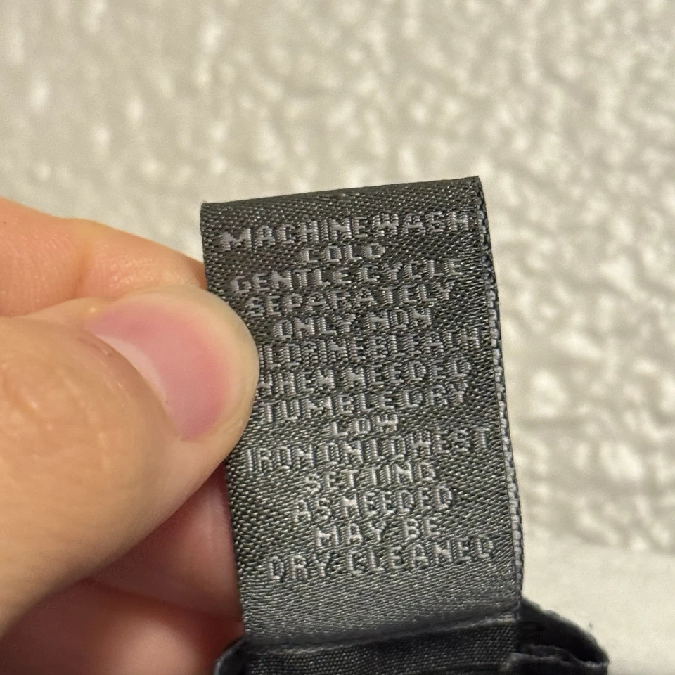 Additions by Chicos Blouse Size XL Sheer Smock Off Shoulder Y2K Art to Wear - Image 4 of 4