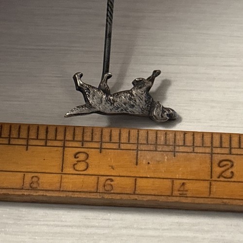Rare DuPont Powders Advertising Stick Pin Hunting Pointer Dog - Picture 4 of 5