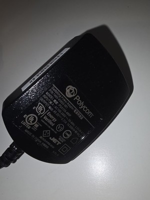Polycom AC Power Supply Cord 48V/0.5A PSA15A-480P 1465-43853-001 VVX 300 400 500