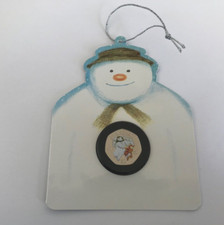 2008 ISLE OF MAN COLOURED CHRISTMAS FIFTY 50 PENCE ~ SNOWMAN AND JAMES RARE