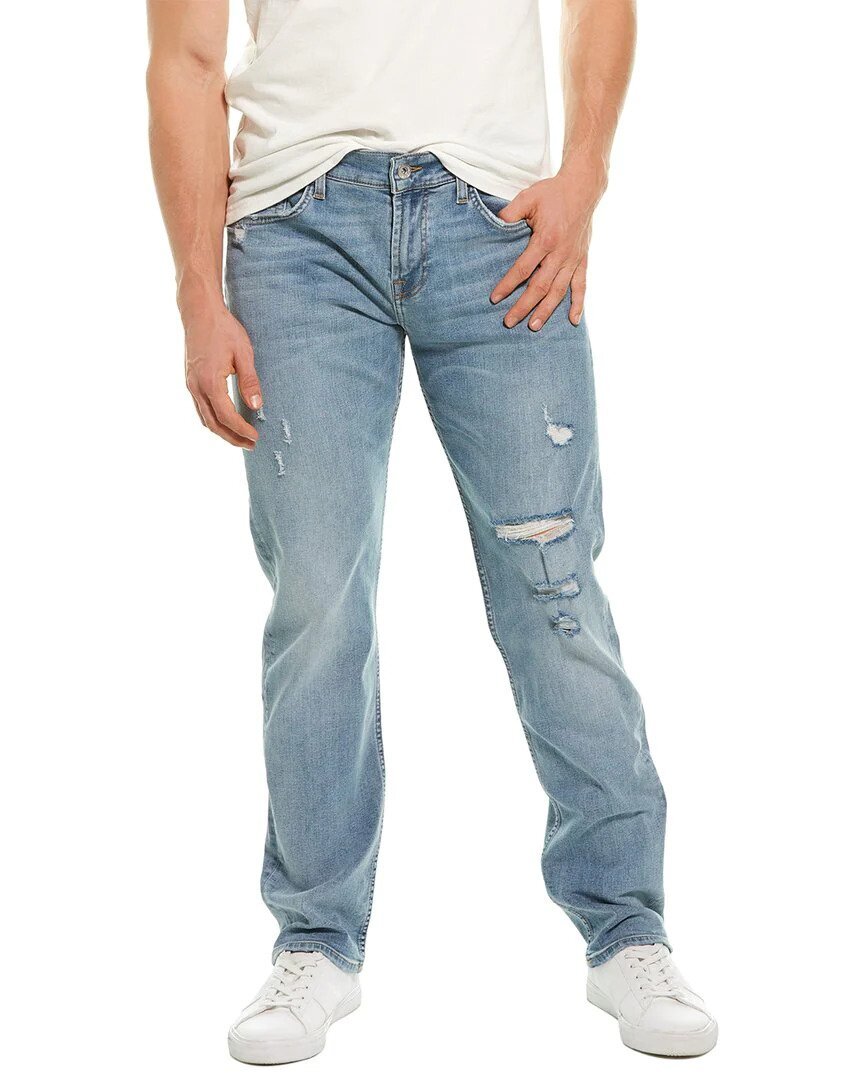 7 For All Mankind Men's The Straight Leg Jeans Size 34 x 33