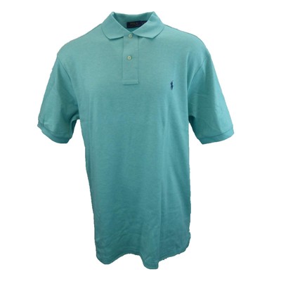 Ralph Lauren Mens Big and Tall Interlock Polo Shirt Classic Fit Pony Logo