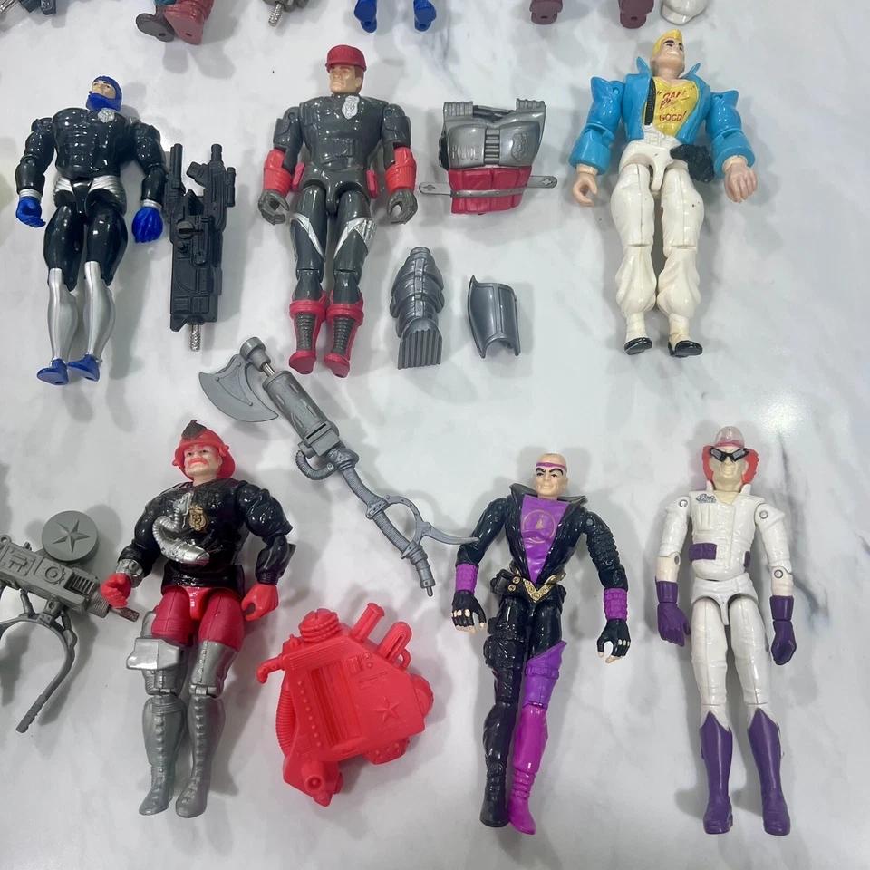 Cops N Crooks C.O.P.S. Lote de figuras de acción y accesorios vintage Hasbro años 80 Foto 4 de 4