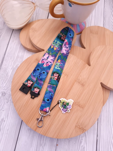 Disney Character Pixar Goofy Minnie Mickey ear holiday ID lanyard Safety Clip - 第 203/333 張圖片