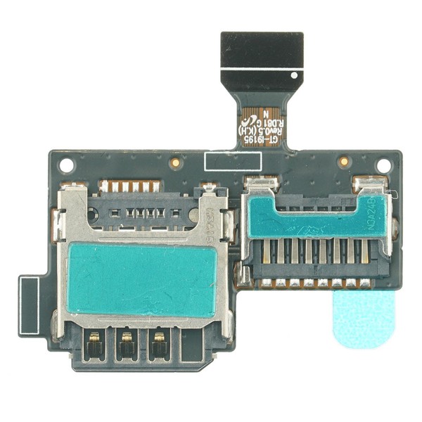 Samsung Galaxy S4 Mini Gt-I9195 Simkarten Leser Microsd Leser Reader Flex-image
