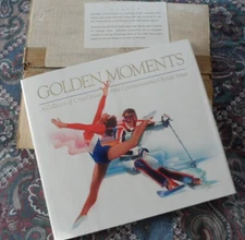 USPS 1984 Olympics Golden Moments Commemorative Book, Stamps Orig package unused