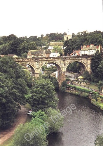 Photo 6x4 Railway bridge, Knaresborough c2003