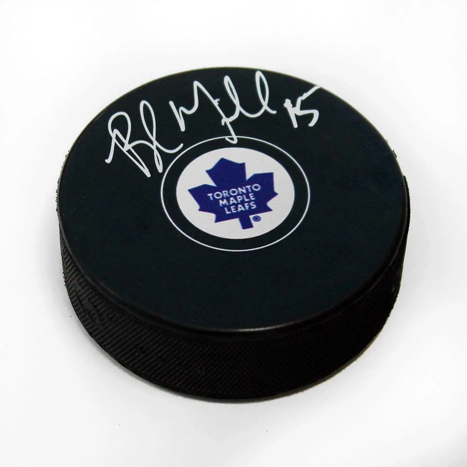 Bob McGill Toronto Maple Leafs Autographed Hockey Puck