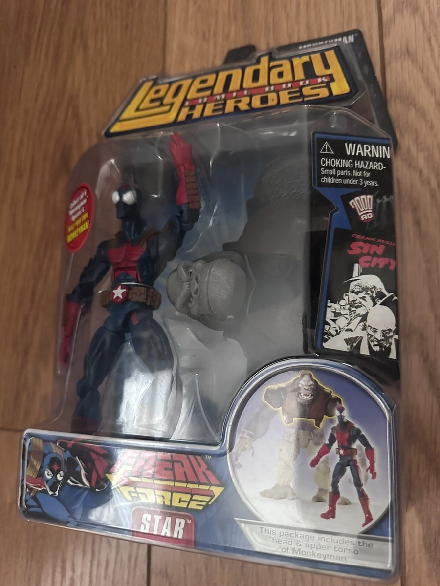 Marvel Legends Legendary Heroes “Star“ w. Monkey Man BAF part
