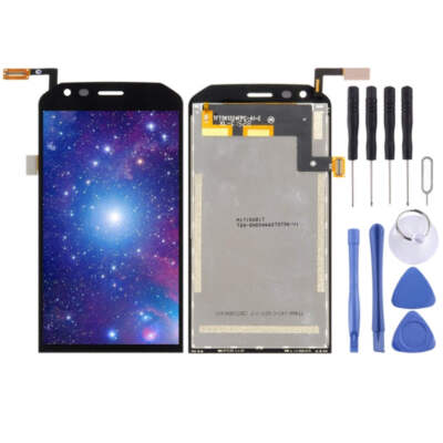 LCD Screen & Digitizer Full Assembly for Caterpillar CAT S40 (Black)
