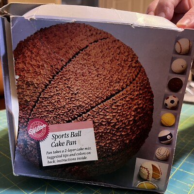 Wilton Sports Ball Cake Pan Mold