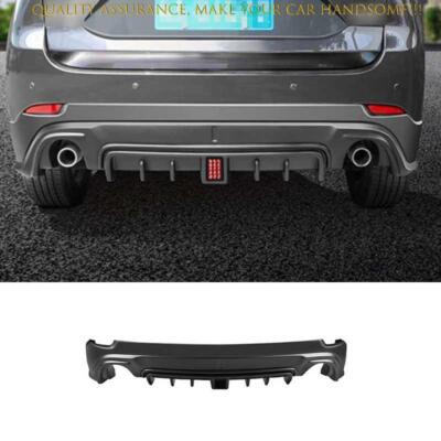 For Mazda CX-5 2022-2024 abs Black Rear Bumper Diffuser Lip Spoiler Refit 1PCS