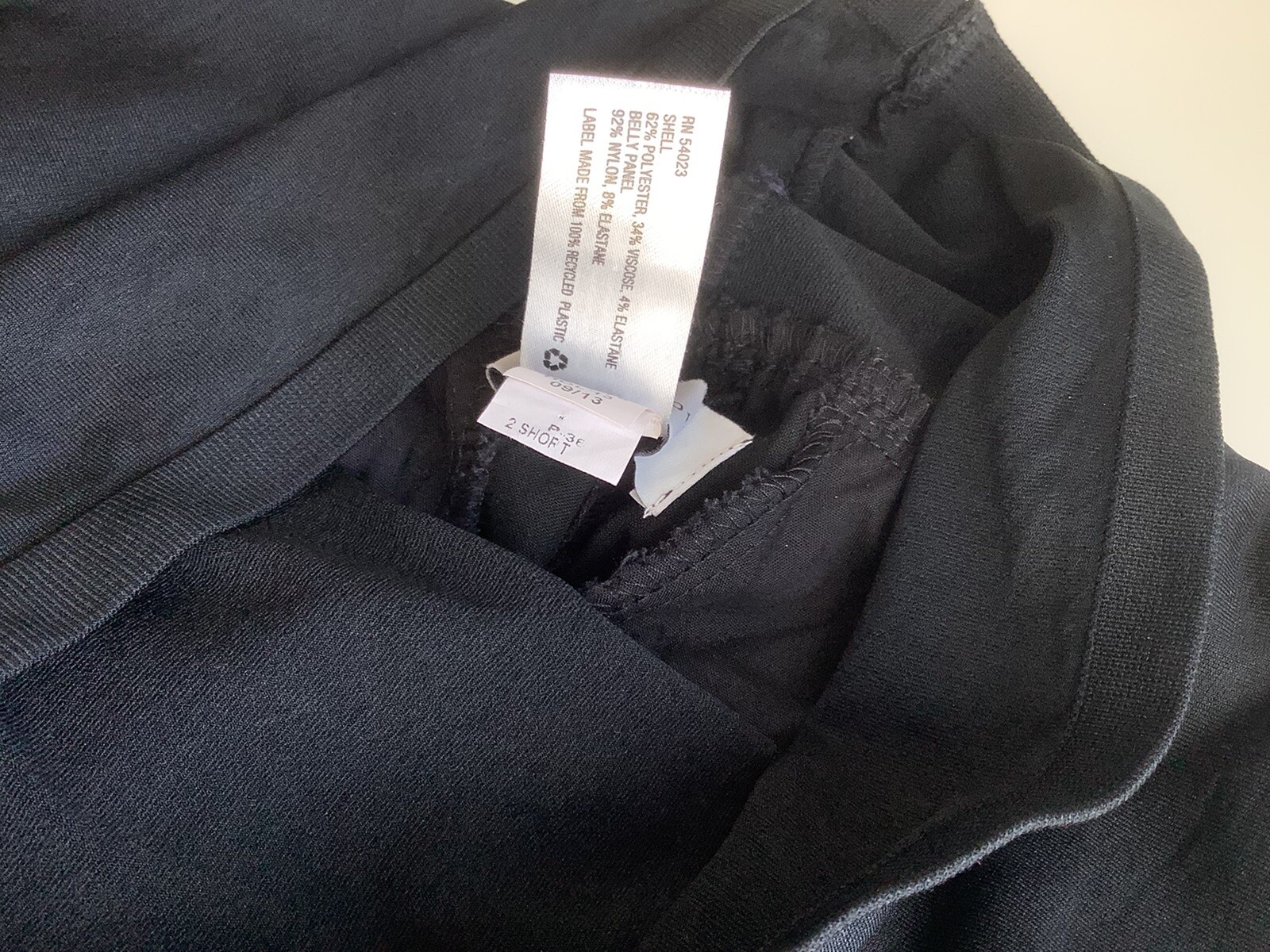 Gap Maternity Modern Boot Black Draped Stretch Wo… - image 10