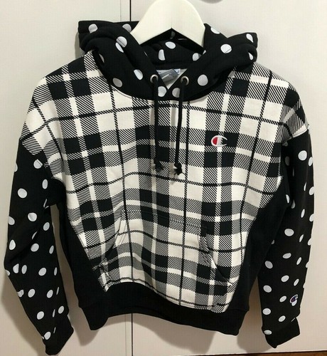 CHAMPION Polka dot Stripe Pattern White 