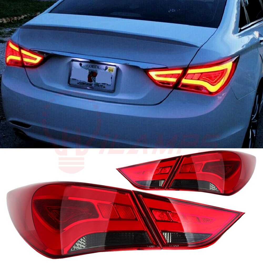 Tail Lights Assembly For Hyundai Sonata 20112014 Car LED Rear Brake
