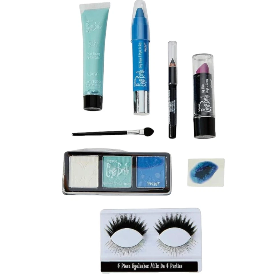 New Sealed Makeup Kit The Corpse Bride Tim Burton Spirit Halloween Unopened Rare - Image 2 of 2