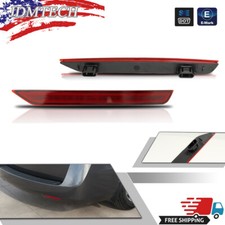 Pair for 11-17 Honda Odyssey Red Lens Rear Bu...