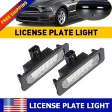 For 2008-2019 Ford Taurus LED License Plate Lights Rear Bumper Tag Assembly Lamp