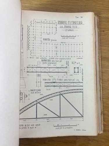 IL CEMENTO ARMATO NELLE COSTRUZIONI CIVILI E INDUSTRIALI. SANTARELLA HOEPLI 1926 - Foto 10 di 16