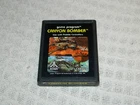Canyon Bomber (Atari 2600, 1987) * Authentic * *TESTED WORKS*