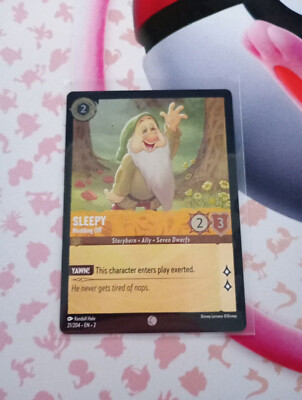 Disney Lorcana Rise of the Floodborn Foil Karten 1-204 Englisch Near Mint 