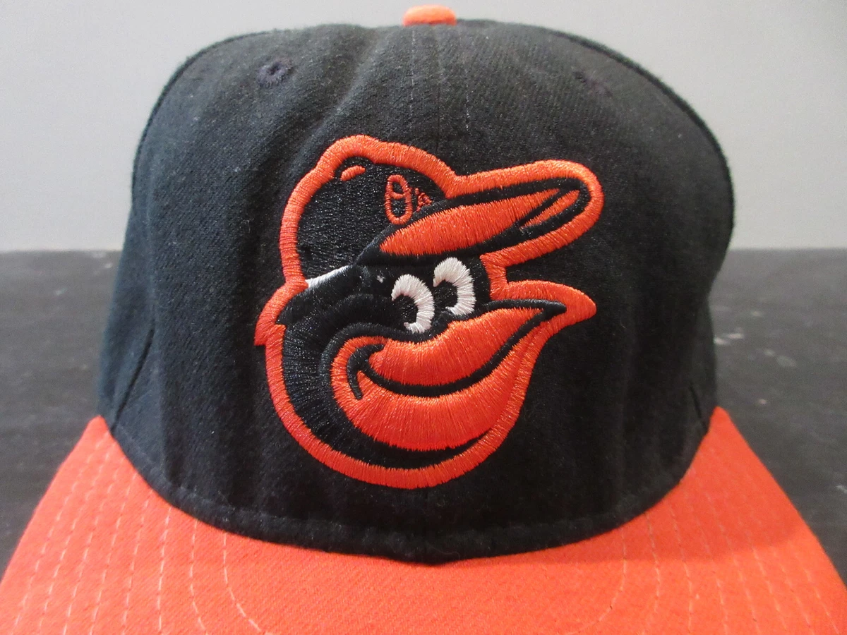 Hat eBay Orioles Orange | New 7 Era Baseball Baltimore Mens Black Cap Fitted