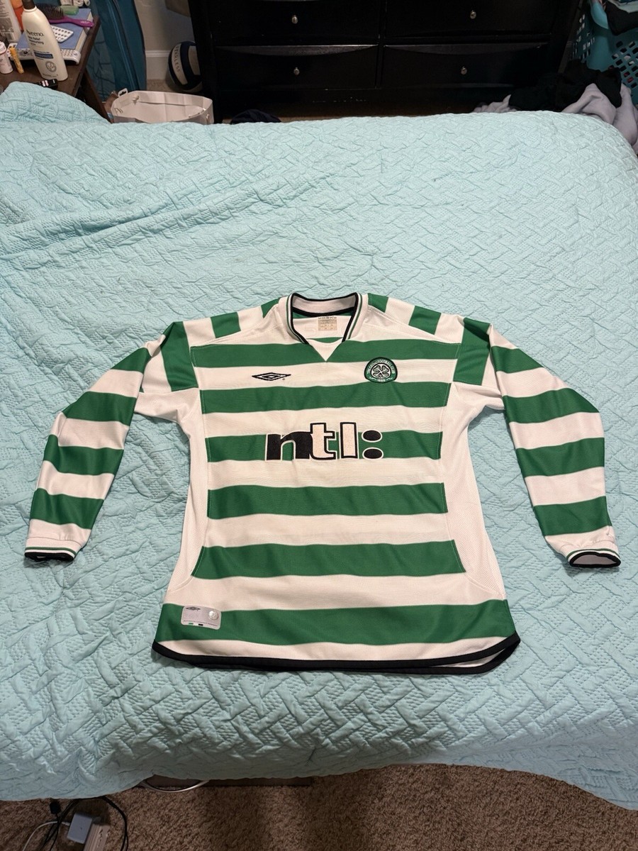 Rare 01-03 Henrik Larsson Celtic Jersey Size Large | eBay