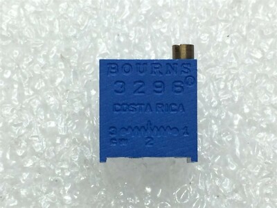 3296P-1-202 BOURNS 3296P001202 TRIMMER 2K OHM 0.5W PC PIN SIDE 5 PIECES